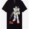 Guys * | Promo Mobile Suit Gundam Rx-78-2 Gundam T-Shirt Black