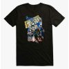 Guys * | Buy My Hero Academia Class 1-A Heroes T-Shirt Black