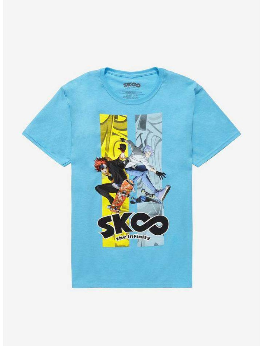 Tees * | Top 10 Sk8 The Infinity Reki & Langa Duo Girls T-Shirt Multi