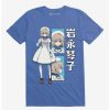 Guys * | Budget In/Spectre Kyokou Suiri Character T-Shirt Royal Blue