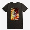 Guys * | Discount Fairytail Dragon T-Shirt Black