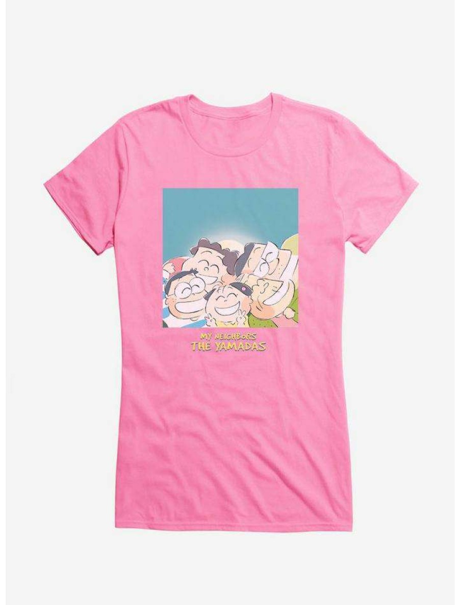 Tees * | Top 10 Studio Ghibli My Neighbors The Yamadas Girls T-Shirt