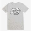 Guys * | Top 10 Adorned By Chi Anime Baddie T-Shirt Silver