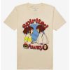 Guys * | Best Sale Our Universe Studio Ghibli Spirited Away Duo Retro T-Shirt Sand