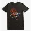 Guys * | New Dragon Ball Super Flying Characters Extra Soft T-Shirt Black