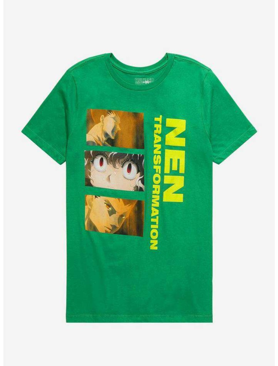 Tees * | Best Pirce Hunter X Hunter Gon Transformation T-Shirt Green