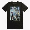 Guys * | Deals Key Art Cloud Print On T-Shirt Black