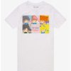 Tees * | Promo Fruits Basket X Hello Kitty And Friends Chibi Group Girls T-Shirt Multi