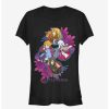 Tees * | Cheapest Castlevania Four Circles Girls T-Shirt Black