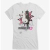 Tees * | Coupon Danganronpa 3 Monokuma Standing Girls T-Shirt White