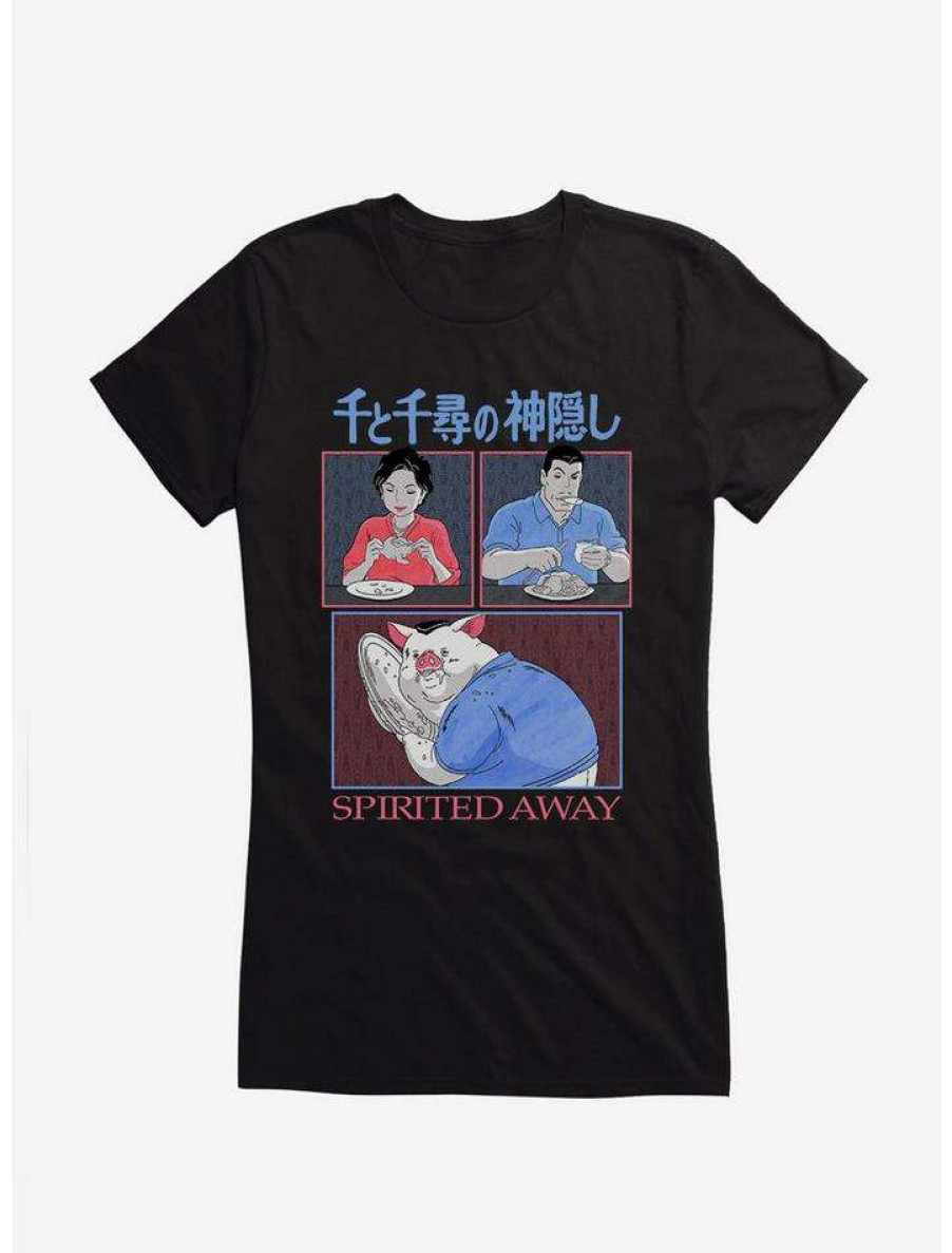 Tees * | Top 10 Studio Ghibli Spirited Away Chicken Dishes Girls T-Shirt