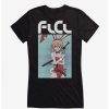 Tees * | Hot Sale Flcl Haruko Girls T-Shirt Black