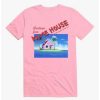 Guys * | Outlet Dragon Ball Kame House Postcard T-Shirt Charity Pink