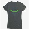 Tees * | Wholesale Eden Do Not Fear Humans Girls T-Shirt Charcoal