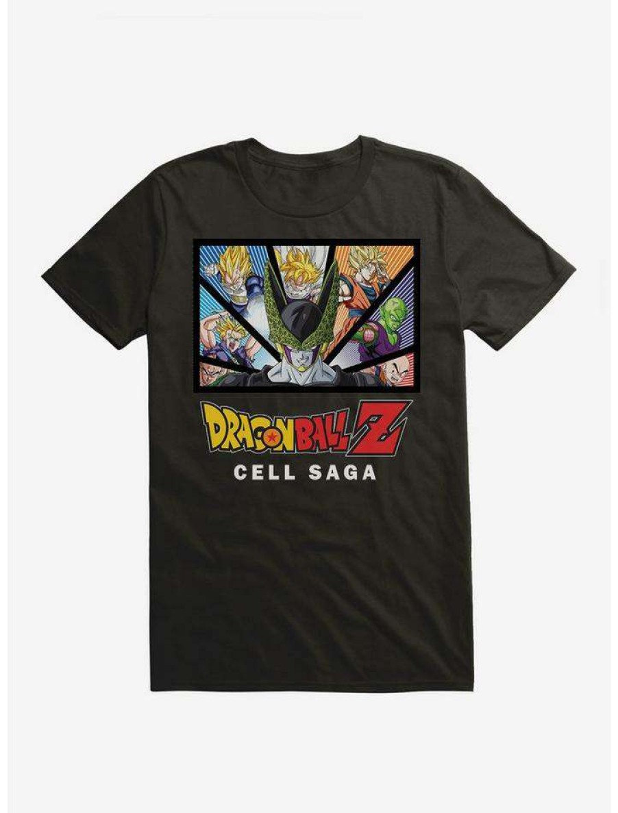 Guys * | Flash Sale Dragon Ball Z Cell Saga T-Shirt Black