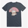 Guys * | Best Reviews Of My Melody Holding Strawberry T-Shirt