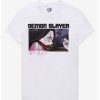 Tees * | Outlet Demon Slayer: Kimetsu No Yaiba Nezuko Rage Boyfriend Fit Girls T-Shirt Multi