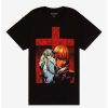 Guys * | Best Pirce Death Note Near & Mello T-Shirt Black