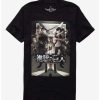 Guys * | Cheap Attack On Titan Season 3 T-Shirt Black