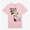 Guys * | New Darling In The Franxx Zero Two Panel T-Shirt Pink