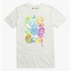 Guys * | Best Sale Konosuba Megumin And Aqua T-Shirt White