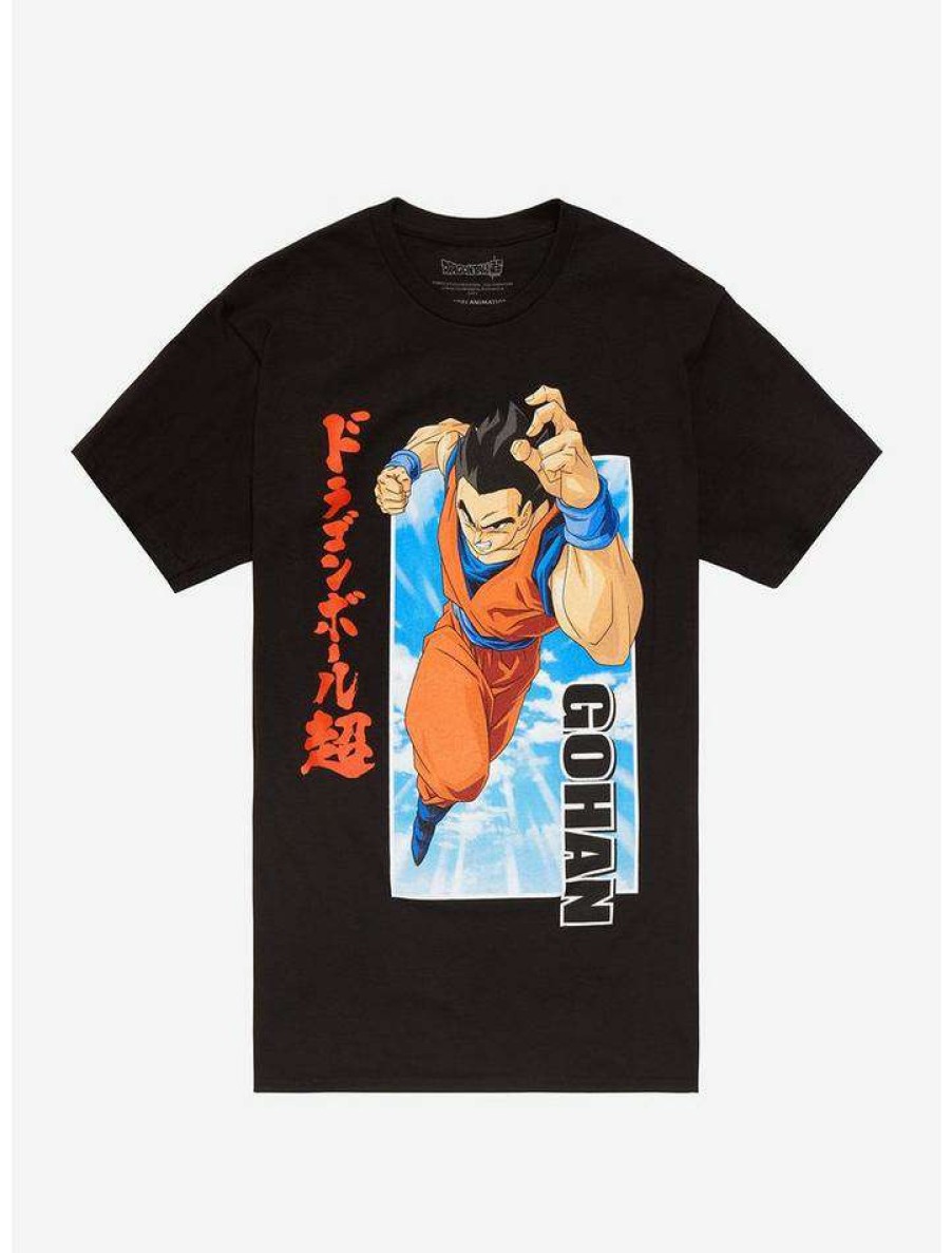 Guys * | Best Pirce Dragon Ball Super Gohan T-Shirt Black