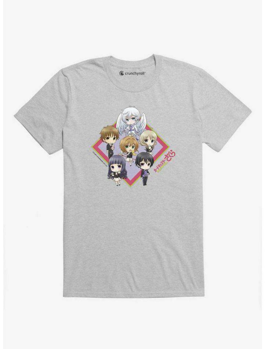 Guys * | Deals Cardcaptor Sakura T-Shirt Heather Grey