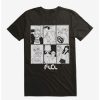 Guys * | Cheap Flcl And White Panels T-Shirt Black