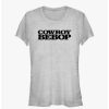 Tees * | Coupon Cowboy Bebop Bebop Logo Girl'S T-Shirt Ath Htr