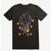 Guys * | Cheapest Dragon Ball Super Chibi Goku Saiyan T-Shirt Black