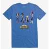 Guys * | Flash Sale My Hero Academia Class 1A U.A. Training Royal T-Shirt Royal Blue