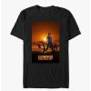 Guys * | Hot Sale Cowboy Bebop Sunset Poster T-Shirt Black