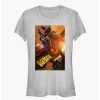 Tees * | Flash Sale Cowboy Bebop Cowboy Bebop Crew Girl'S T-Shirt Ath Htr