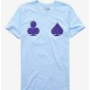 Guys * | New Hunter X Hunter Hisoka Cosplay T-Shirt Lt Blue