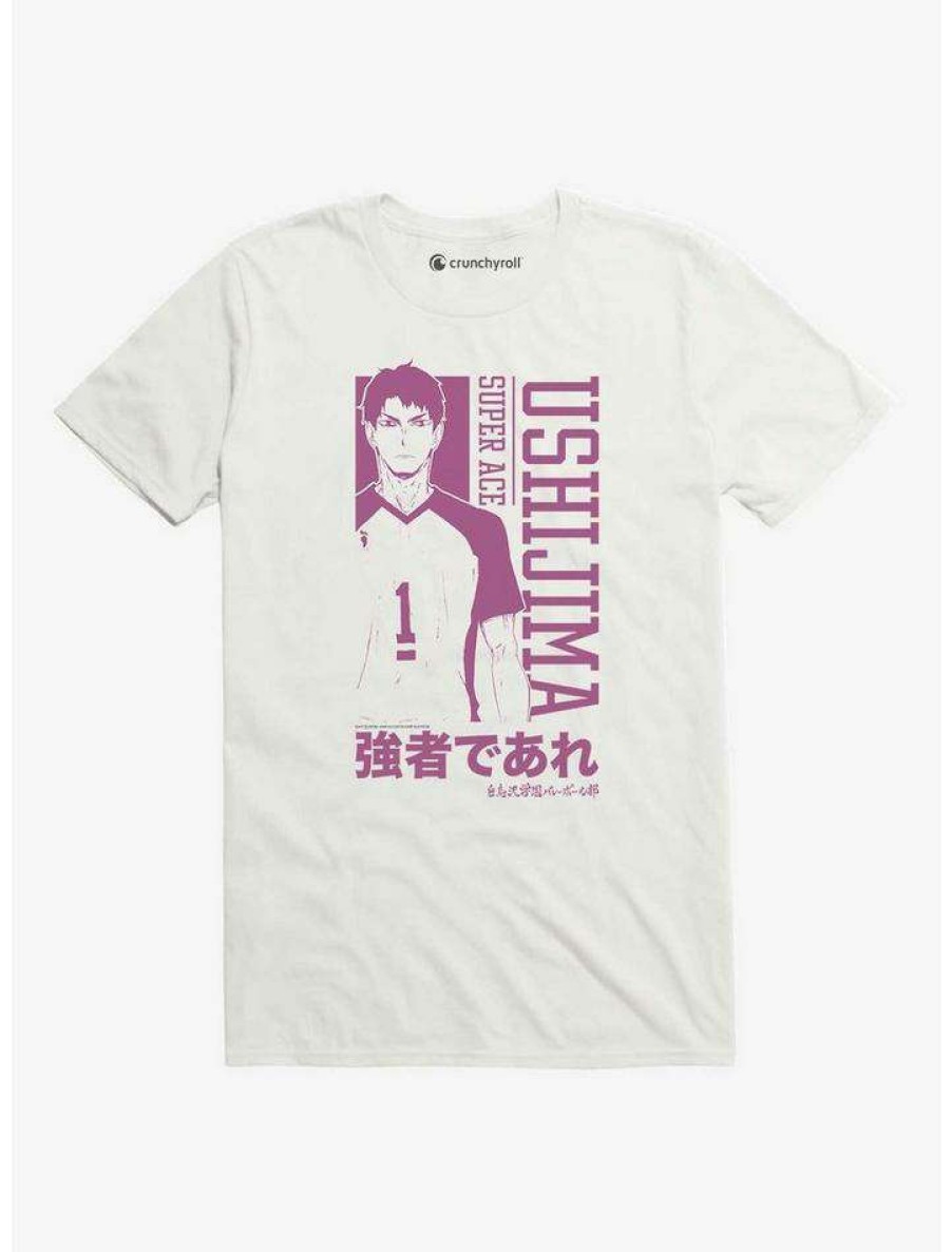 Guys * | Best Deal Ushijima Tonal Players T-Shirt White