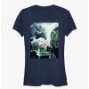 Tees * | Cheap Star Wars: Visions Tatooine Rhapsody Girls T-Shirt Navy