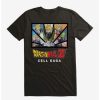 Guys * | New Dragon Ball Z Cell Saga Extra Soft T-Shirt Black