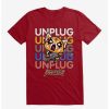 Guys * | Best Sale Aggretsuko Unplug T-Shirt