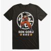 Guys * | Discount Dragon Ball Super Son Goku Fight Stance T-Shirt Black