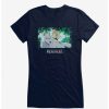 Tees * | Hot Sale Studio Ghibli Princess Mononoke San & Moro Girls T-Shirt