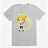 Guys * | Hot Sale The Seven Deadly Sins Meliodas T-Shirt Heather Grey