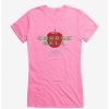 Tees * | Top 10 Eden Charge Well Apple Logo Girls T-Shirt Charity Pink