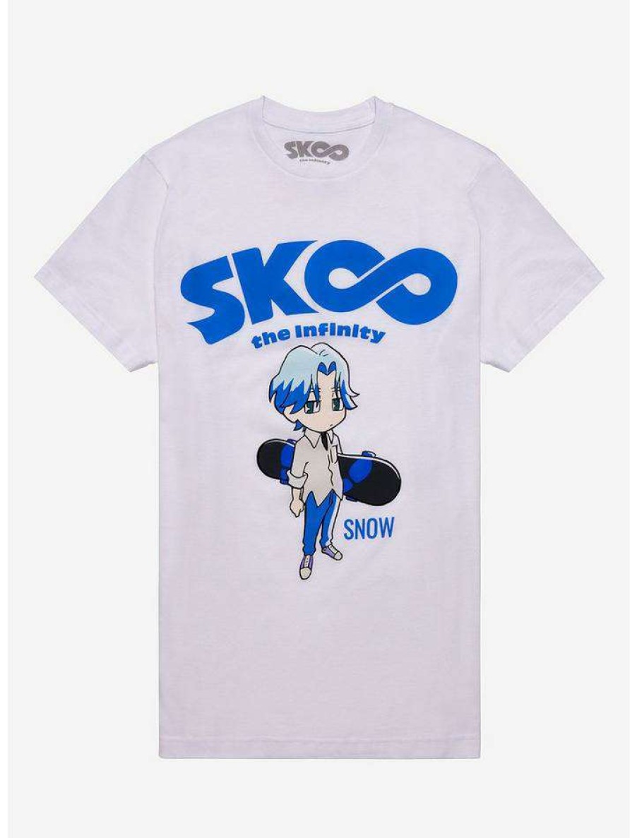 Tees * | Best Pirce Sk8 The Infinity Chibi Snow T-Shirt Blue