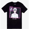 Guys * | Top 10 Fruits Basket Yuki Pink Box T-Shirt Black