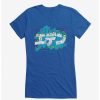 Tees * | Hot Sale Eden Japanese Text Girls T-Shirt Royal