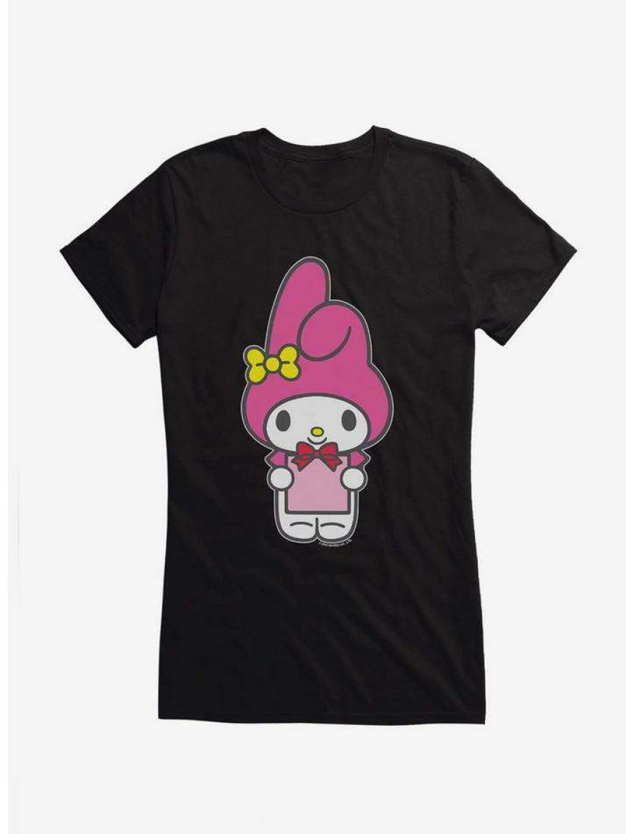 Tees * | Outlet My Melody Cute Portrait Girls T-Shirt