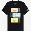 Guys * | Outlet Spy X Family Intro Panels T-Shirt Black