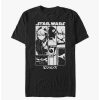 Guys * | Best Pirce Star Wars: Visions The Twins Poster T-Shirt Black