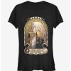 Tees * | Deals Castlevania Alucard Nouveau Girls T-Shirt Black