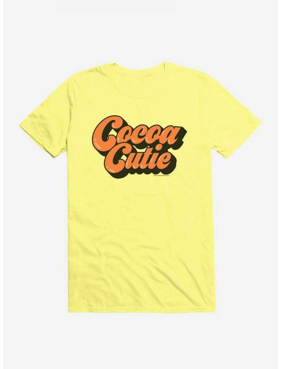 Guys * | Best Pirce Adorned By Chi Cocoa Cutie T-Shirt Spring Yellow